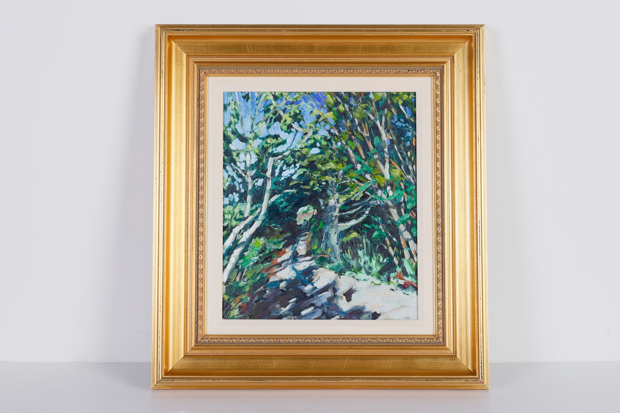 Artwork by Ann Stein, Aroostook Fire Weed, Made of Oil On Canvas