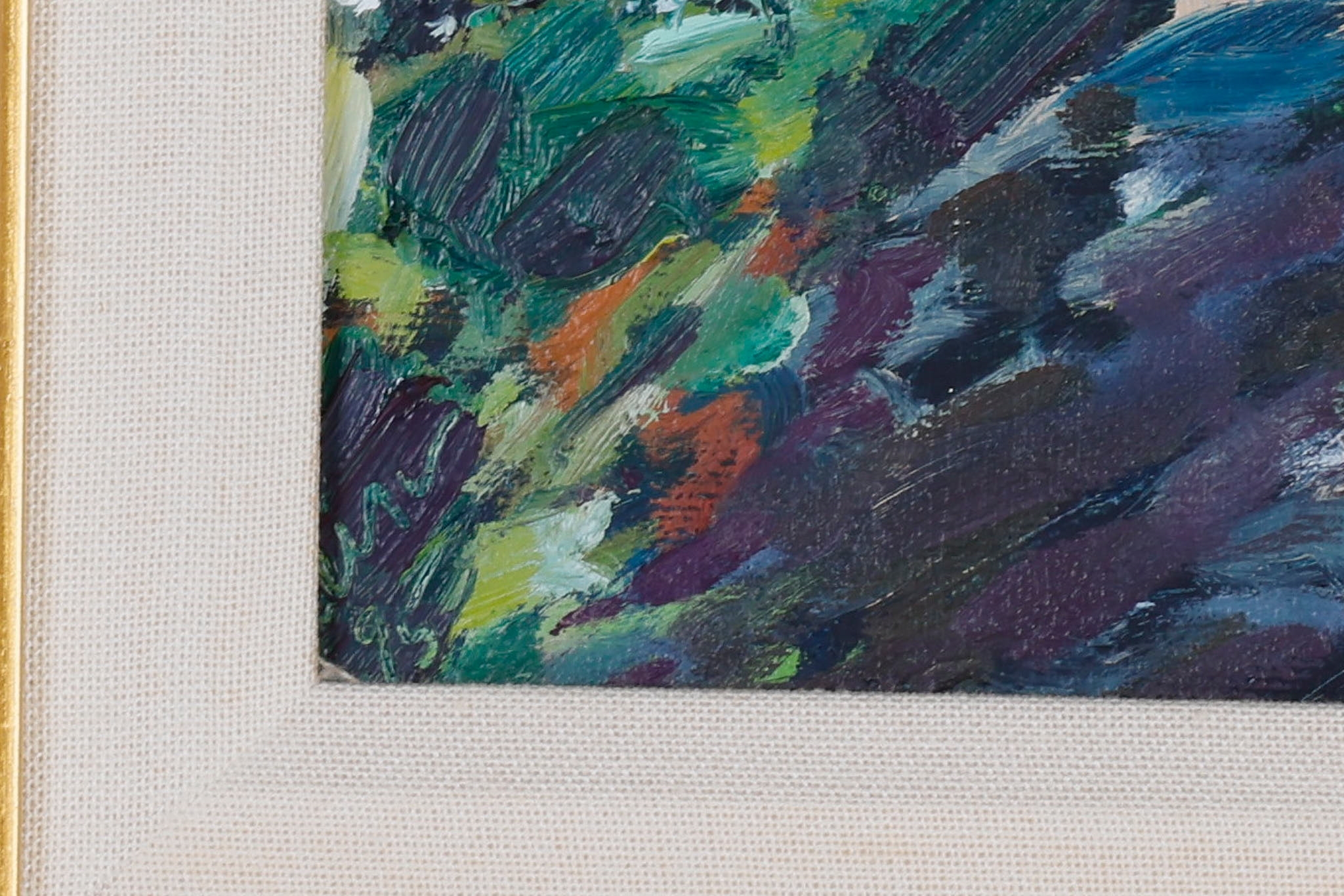 Artwork by Ann Stein, Aroostook Fire Weed, Made of Oil On Canvas