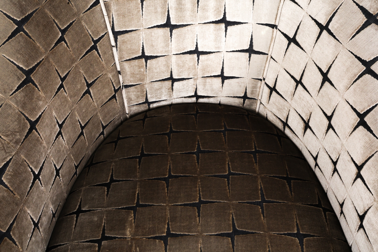 Artwork by Angelo Donghia, PAIR OF LOUNGE CHAIRS