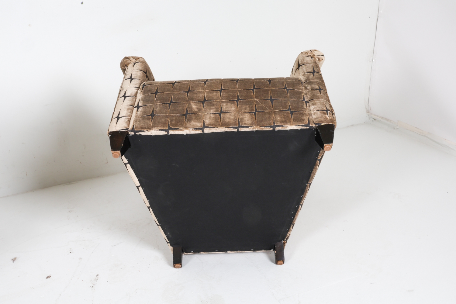 Artwork by Angelo Donghia, PAIR OF LOUNGE CHAIRS