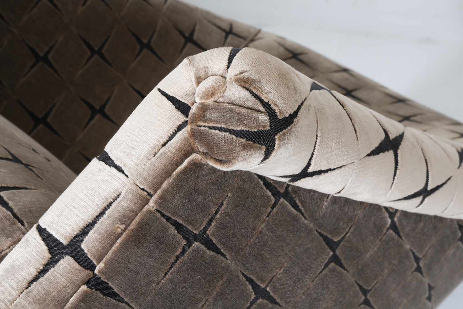 Artwork by Angelo Donghia, PAIR OF LOUNGE CHAIRS