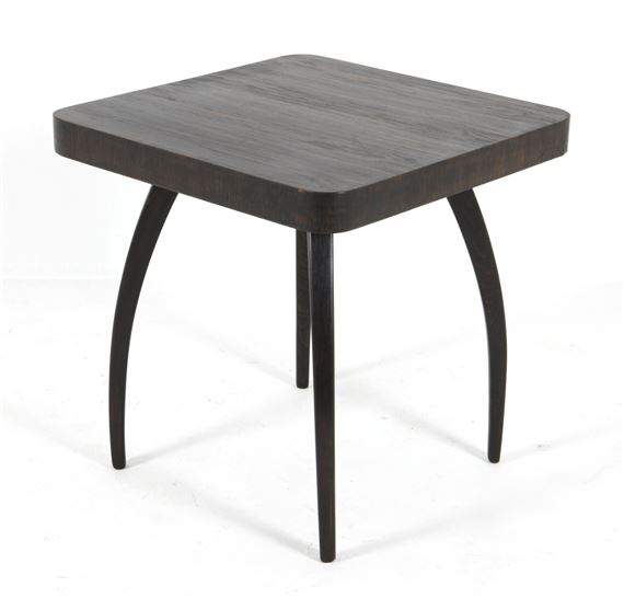 CZECH OAK 'SPIDER' COFFEE TABLE by Jindrich Halabala, Circa 1950s