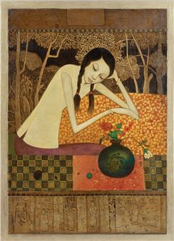 Chinese Girl - Cheong Soo Pieng