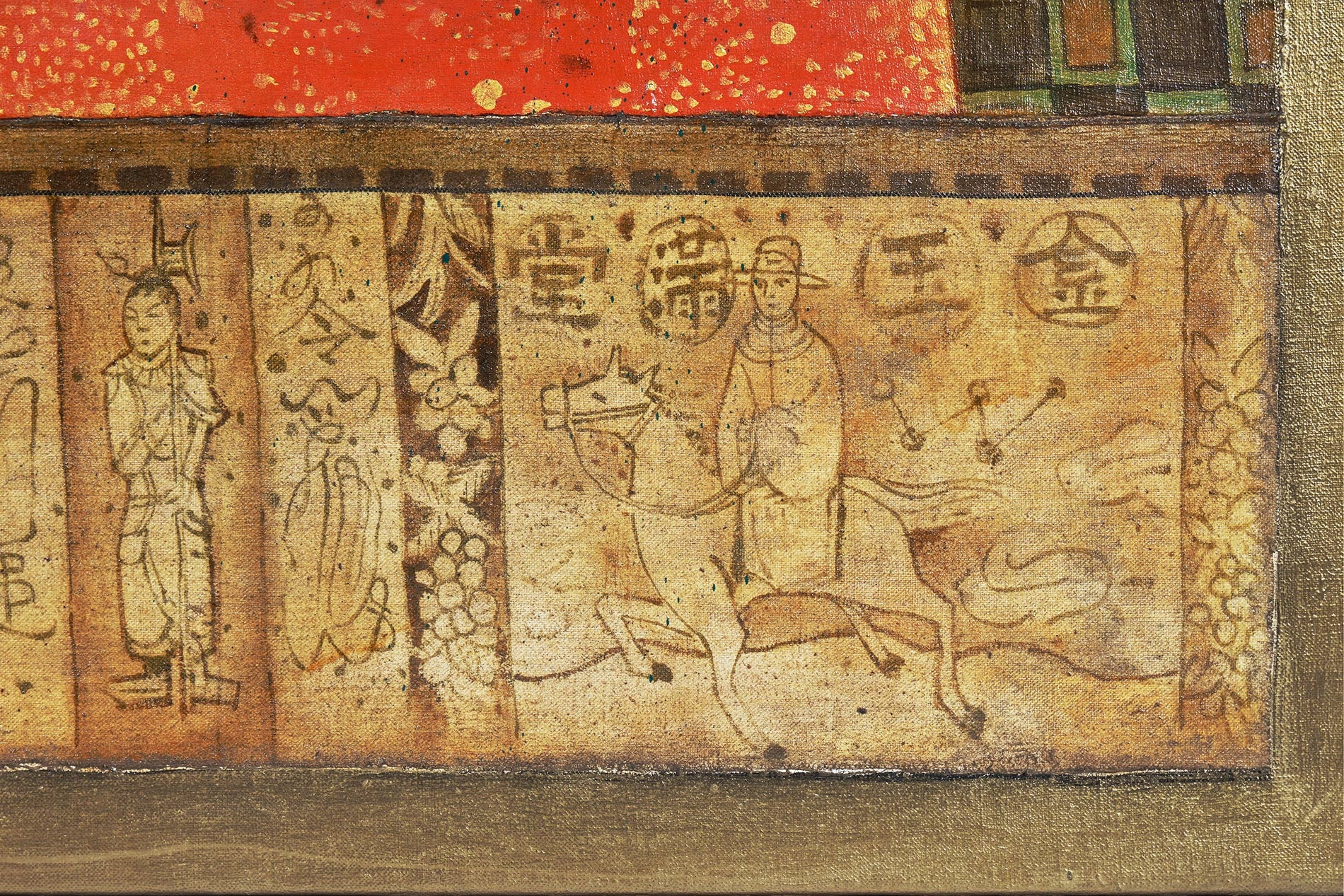 Artwork by Cheong Soo Pieng, Chinese Girl, Made of Oil On Canvas