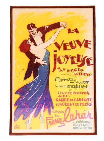 La Veuve Joyeuse by Georges Dola, 1936
