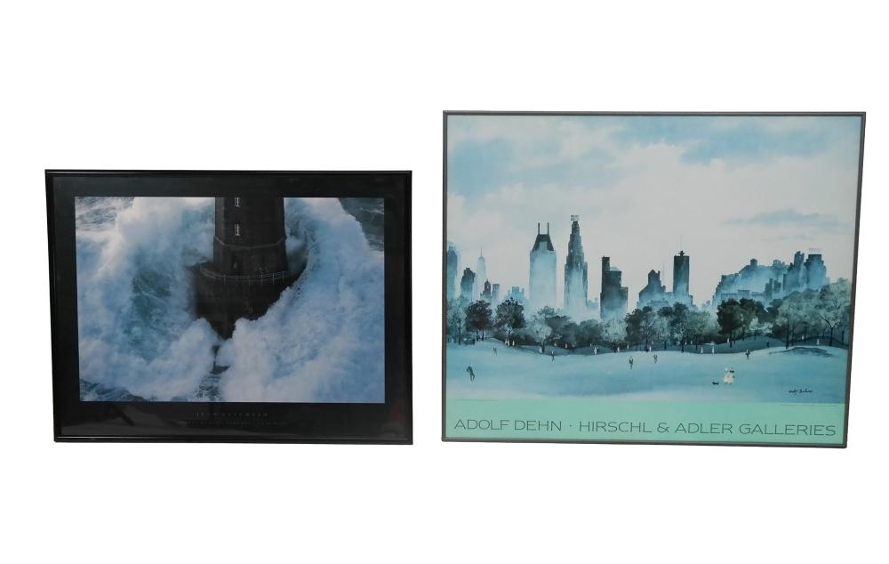 Artwork by Jean Guichard, Phares dans la Tempete - La Jument, Made of Art exhibition posters