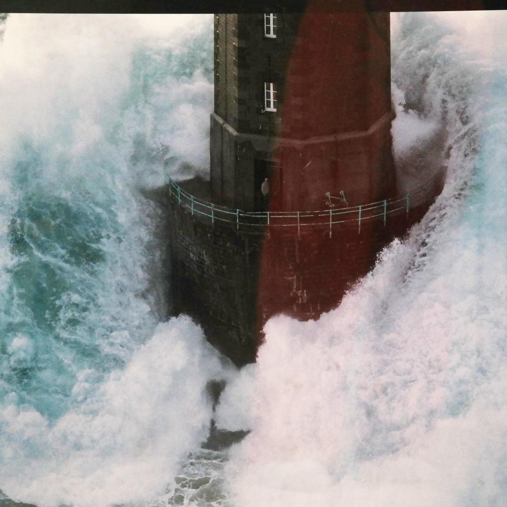 Artwork by Jean Guichard, Phares dans la Tempete - La Jument, Made of Art exhibition posters