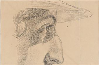 Study for “En Bjergbestigerske - Jens Ferdinand Willumsen