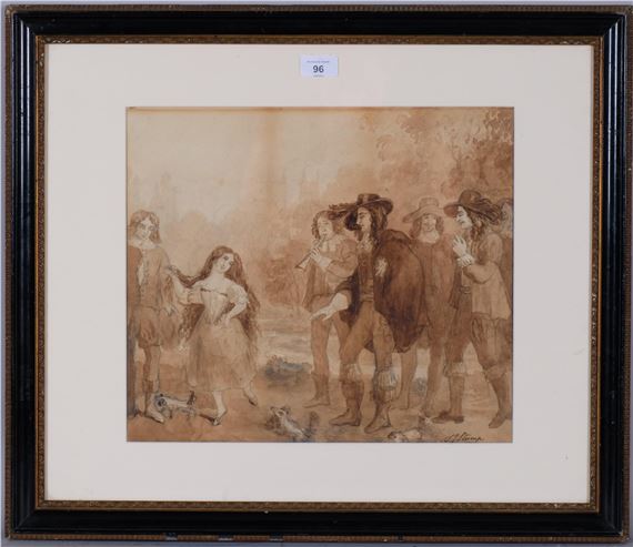 a Royal party - Samuel John Stump