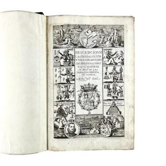 ANTONIO DE HERRERA. Descripción de las Indias Occidentales (…) - Francisco de Herrera the Younger
