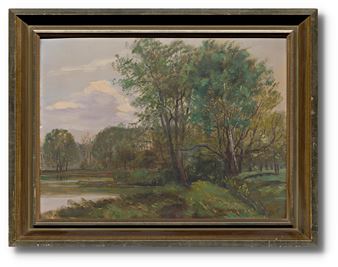 Stromy u vody - Ferdinand Hanuš Hérink