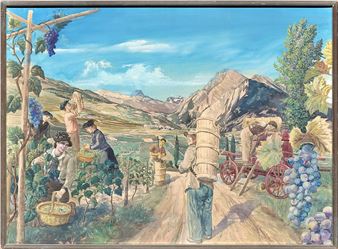 Sklizeň vína - Olle Hagdahl