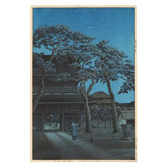 Sengakuji - Hasui Kawase