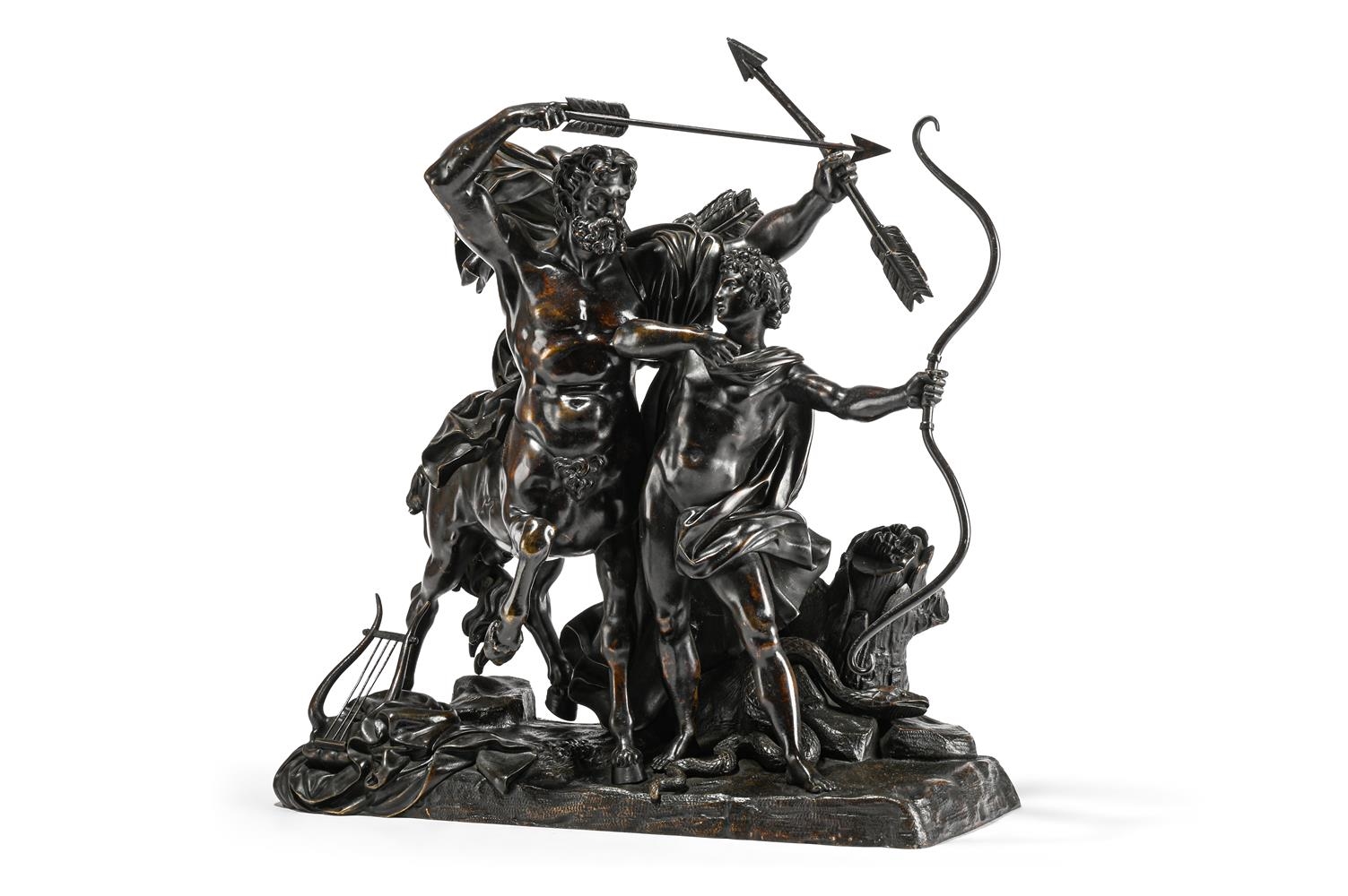 François Rude | THE EDUCATION OF ACHILLES (Late 19th Century) | MutualArt