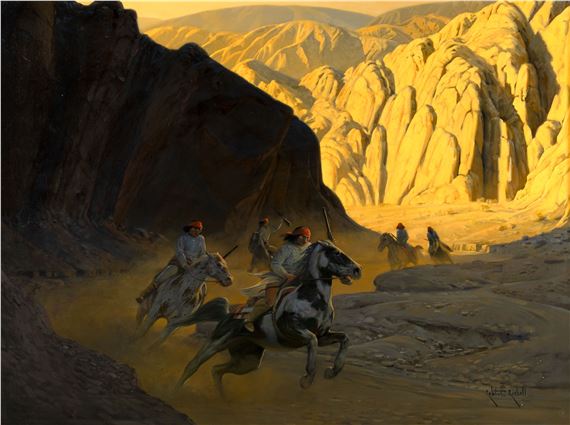 Canyon Warriors by Robert Rishell