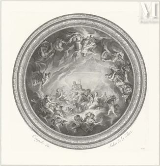 Coupole du salon de la paix - Charles Le Brun
