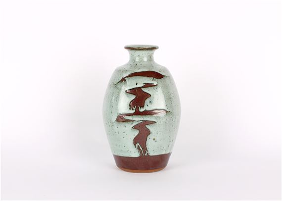 Tall Stoneware Bottle - John Jelfs