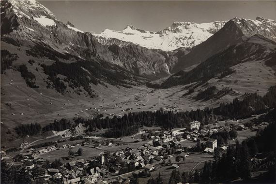 Adelboden by Emanuel Gyger, 1940s