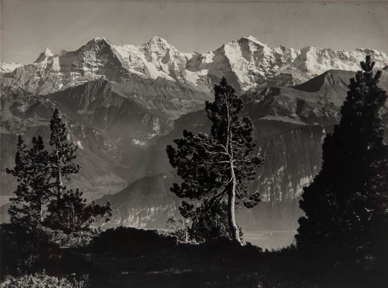 Artwork by Emanuel Gyger, Arnold Klopfenstein, Untitled (Alpes), Made of Vintage gelatin silver print