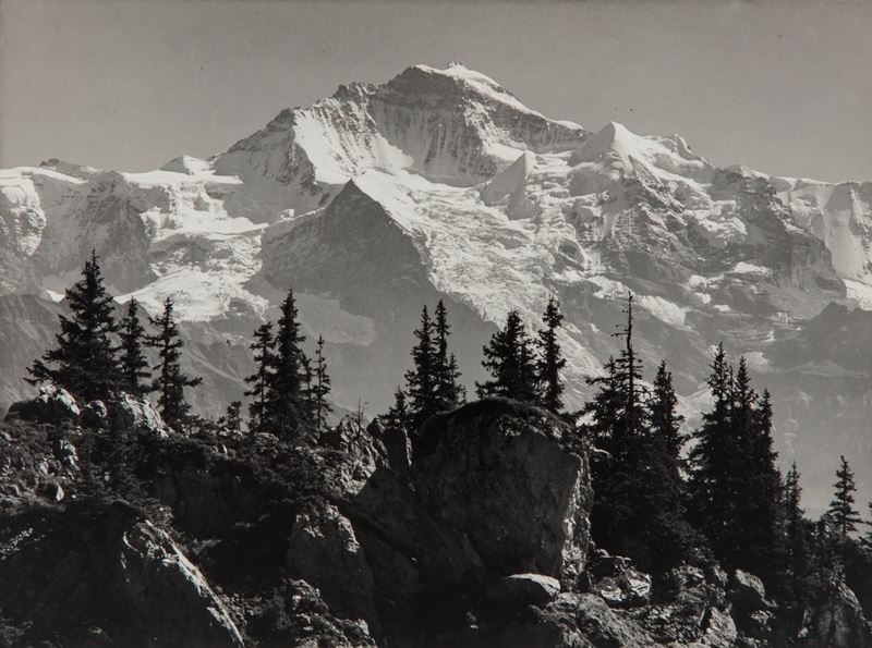 Artwork by Emanuel Gyger, Arnold Klopfenstein, Untitled (Alpes), Made of Gelatin Silver Print
