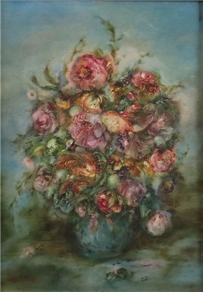 Blumenkomposition - Emy Hudecek