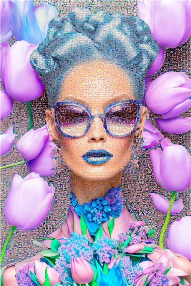 057 Blue by Joël Moens De Hase, 2023