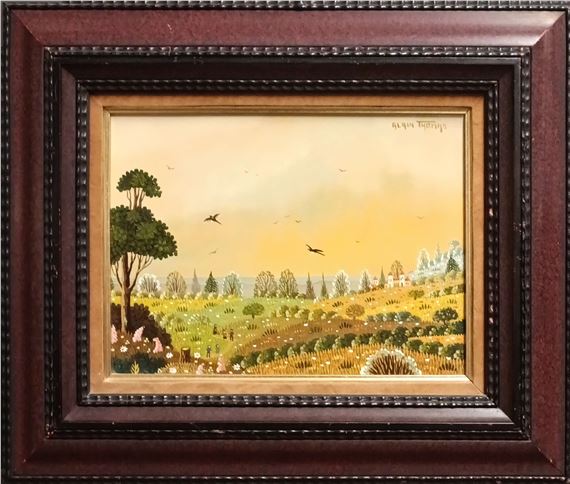 Paysage d'été by Alain Thomas