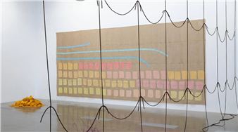 Giorgio Griffa and Peter Robinson: Differences in Kind and Rhythm - Griffa Foundation