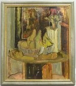 Artwork by Alexander Sementsov, Tischstillleben, Made of oil on canvas