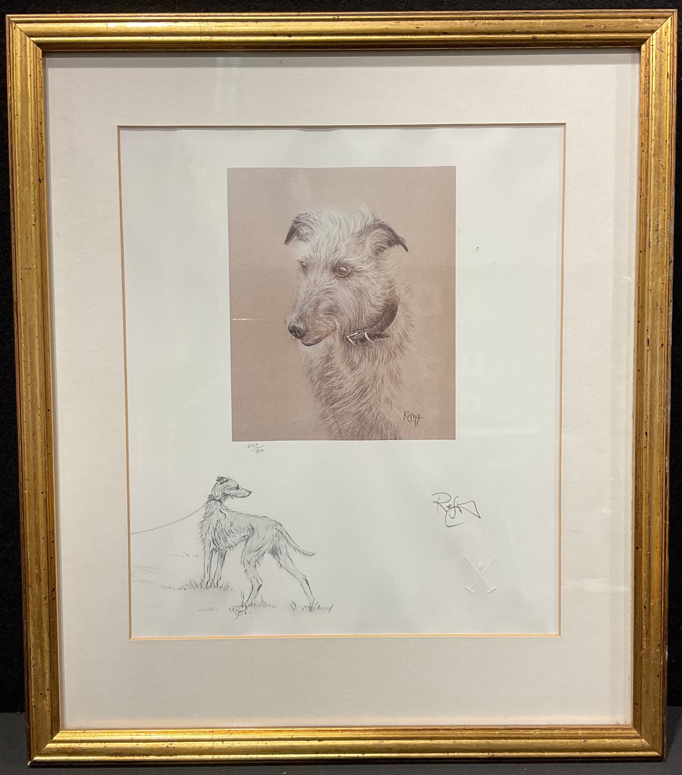 Artwork by Refna Hamey, Lurcher, Made of Limited Edition Print