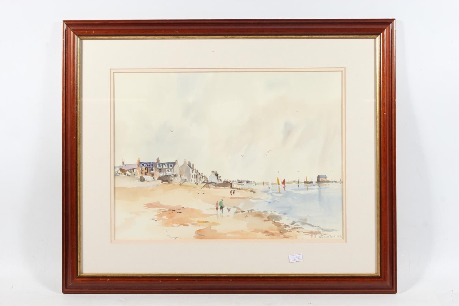 Artwork by Kenneth Lochhead, Elie Harbour, Made of Watercolour
