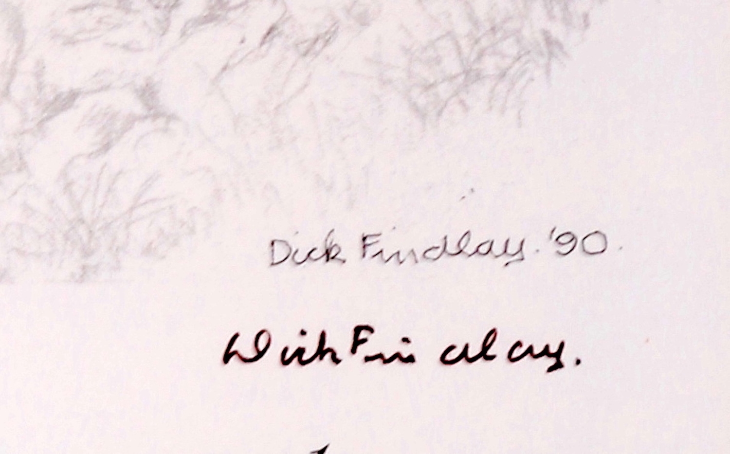 Artwork by Dick Findlay, WATER BIRDS (DUCKS, Made of Photolithographs