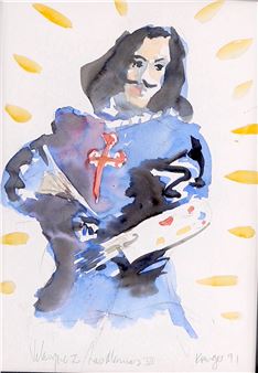 FIGURE FROM LAS MENINAS (VELASQUEZ - Braam Kruger