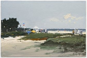 Beach Scene in Schleswig-Holstein - Ulf Petermann