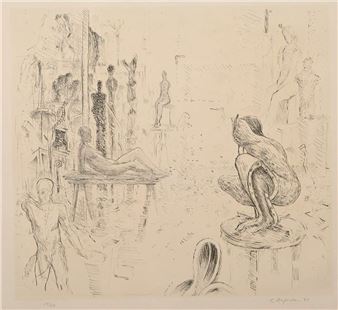 Atelier Scene - Edgar Augustin