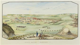 Fort Keogh, Montana Territory - Hermann Stieffel