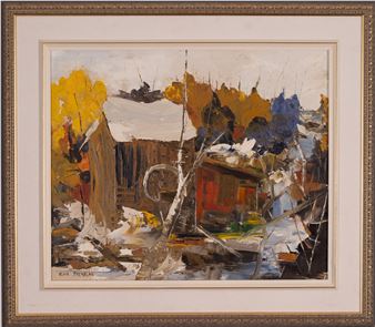 Early winter landscape - Klair Tremblay