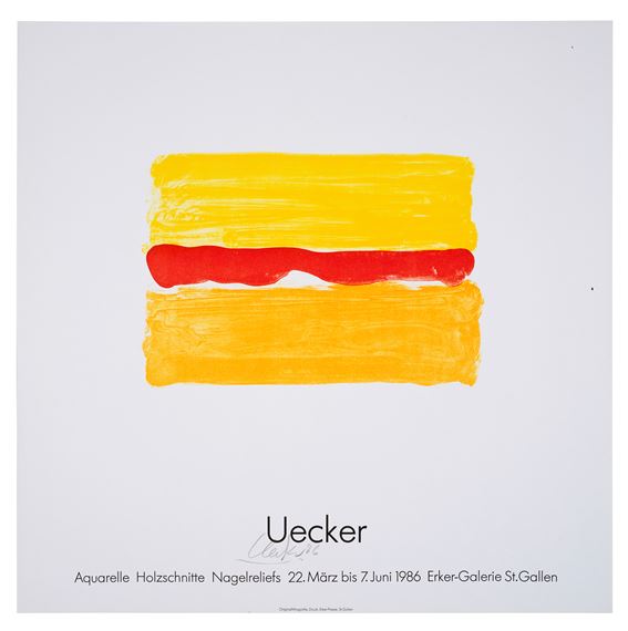 Günther Uecker by Günther Uecker, (19)86