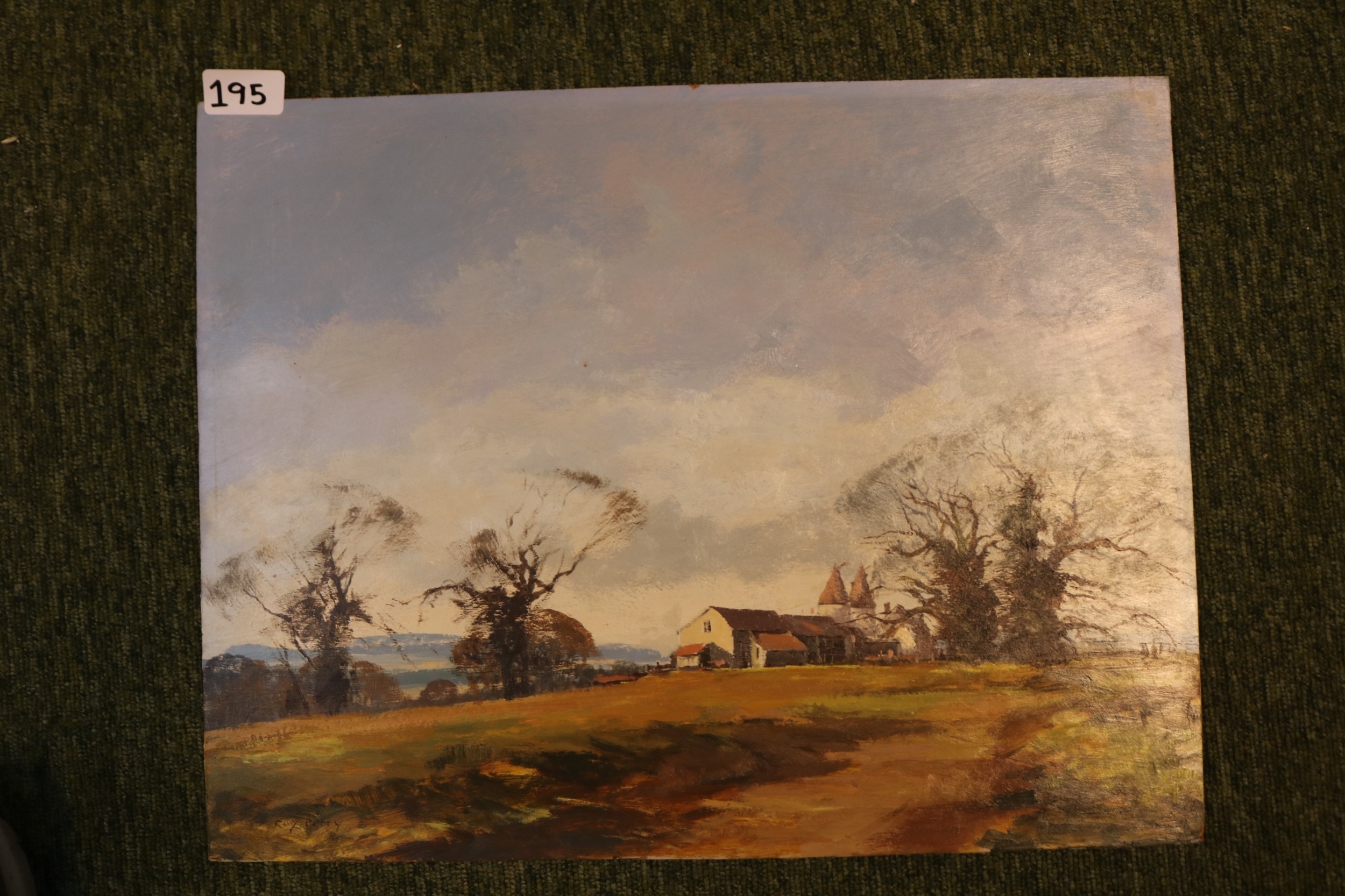 Roy Perry | Rural Farmland scene | MutualArt