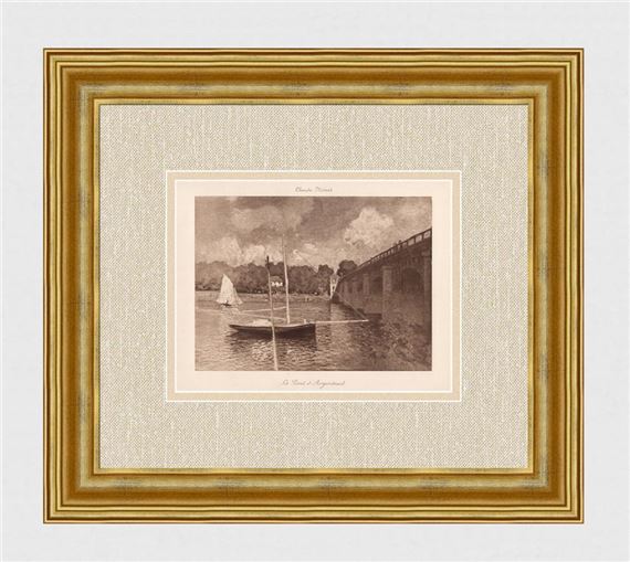 Claude Monet | Le Pont d'Argenteuil (1908) | MutualArt