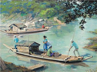 Crossing the River - Yap Hian Tjay