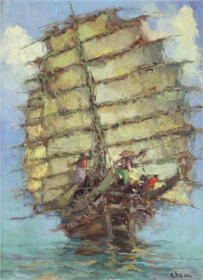 Sailing Ship (Kapal Layar - Lucien Frits Ohl