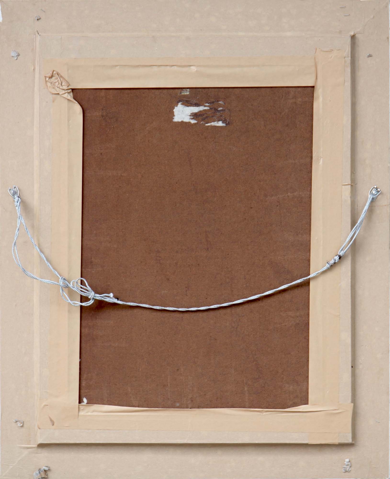 Artwork by Lucien Frits Ohl, Sailing Ship (Kapal Layar, Made of Oil On Board