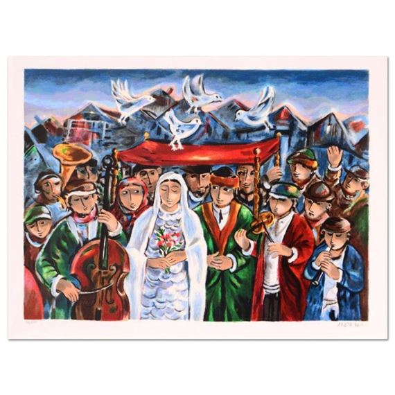 Wedding by Yosl Bergner