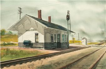Brookfield Junction Depot, WI - Gil Reid