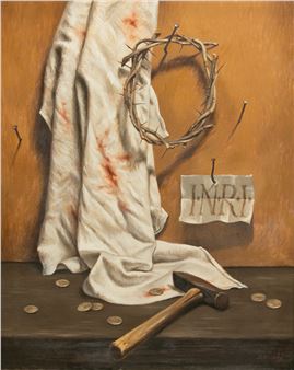 Still Life with Arma Christi - Matthew Lasinski