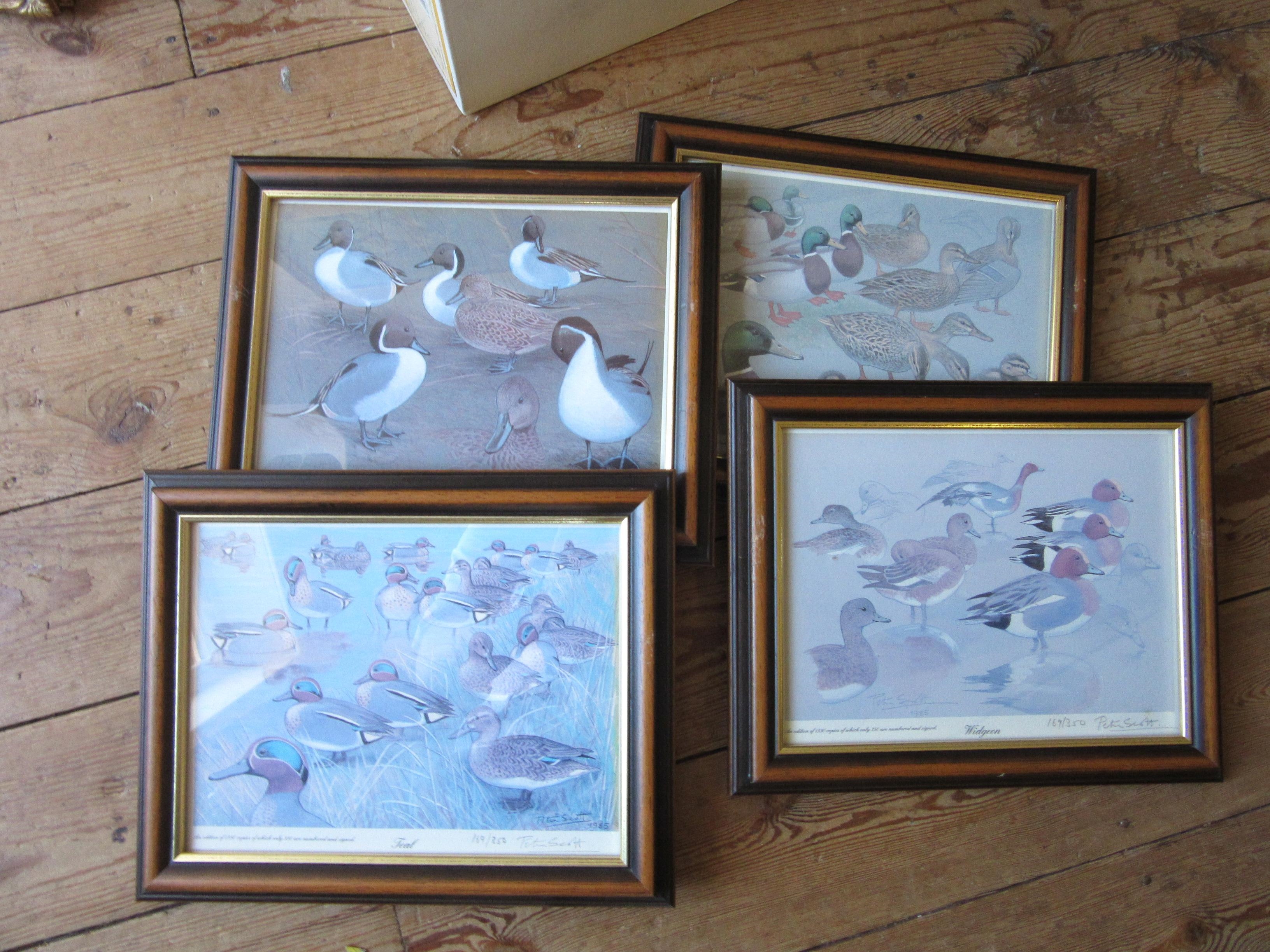 Peter Scott | BOX OF FOUR SIGNED PETER SCOTT PRINTS | MutualArt