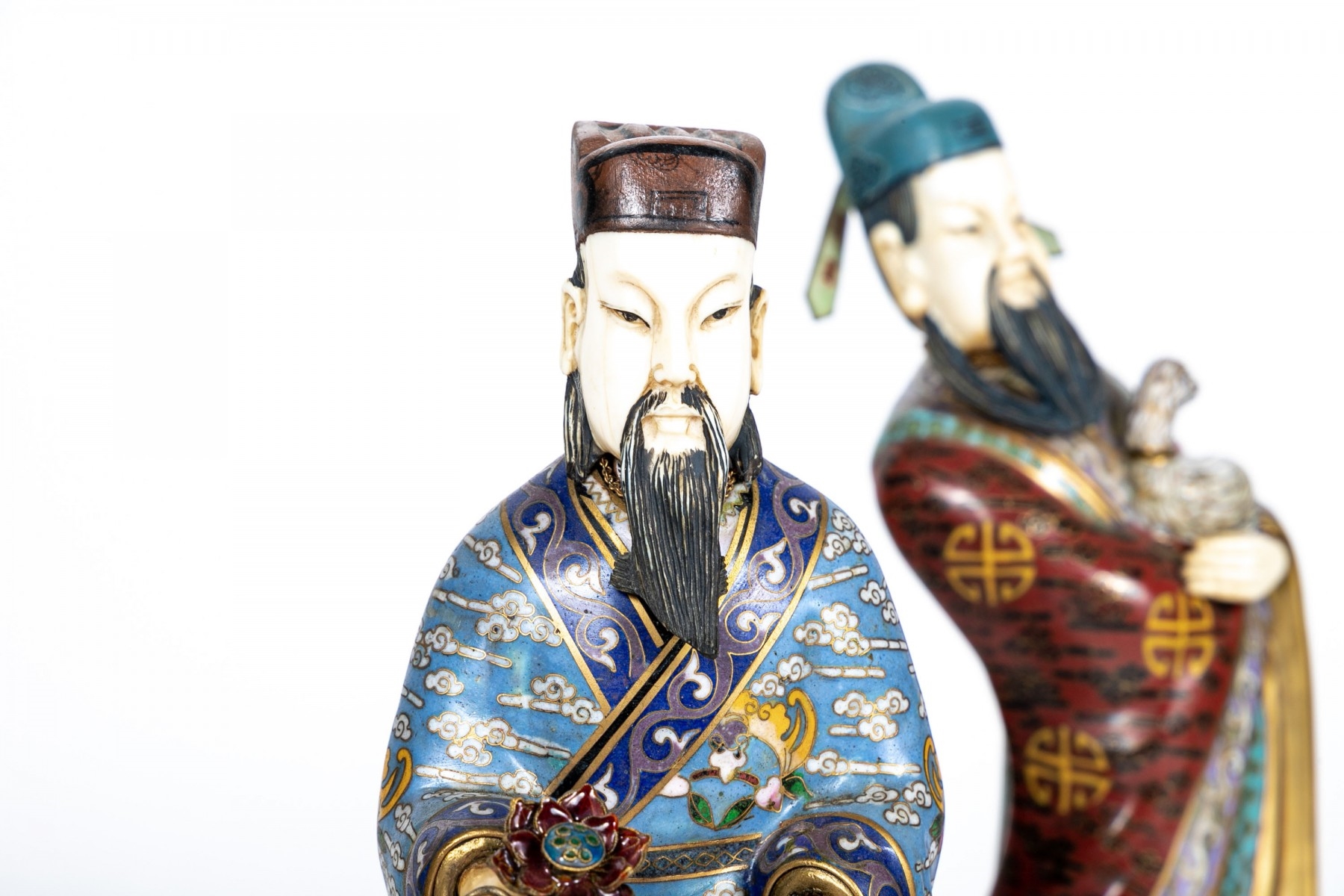 Chinese School | Robed Male Figures | MutualArt