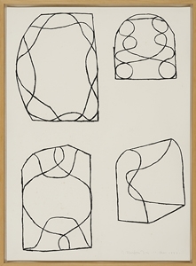 Artwork by Nobuhiko Nukata, untitled, Made of oil-stick on paper