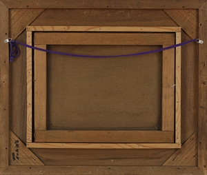 Artwork by Usaburo Ihara, Landscape, Made of oil on canvas